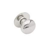Schlage Grade 2 Backplate Exit Cylindrical Lock, Plymouth Knob, Non-Keyed, Bright Chrome Finish, Non-handed A25D PLY 625